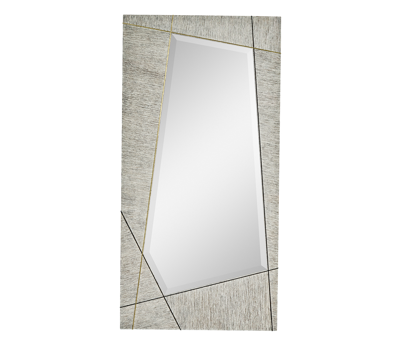 Geometric Floor Mirror