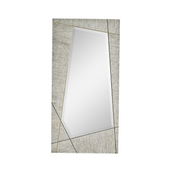 Geometric Floor Mirror