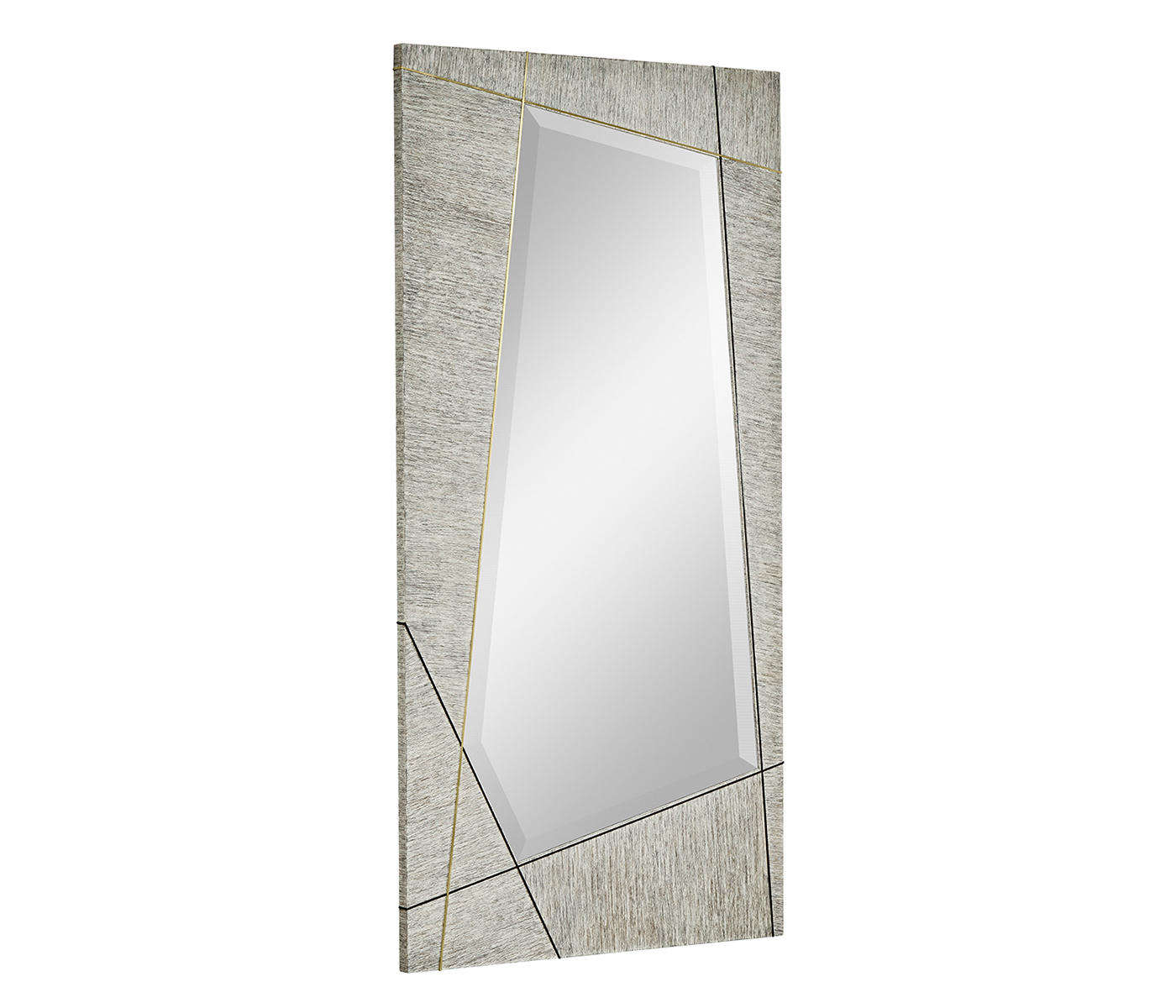 Geometric Floor Mirror