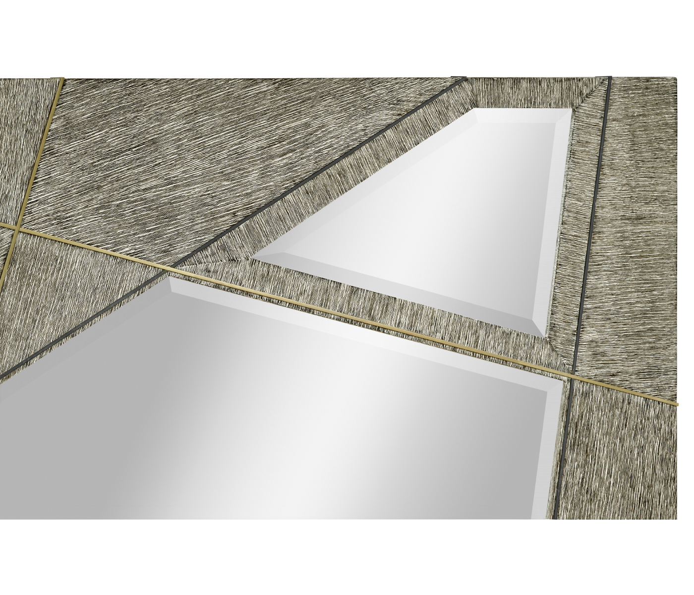 Geometric Square Mirror