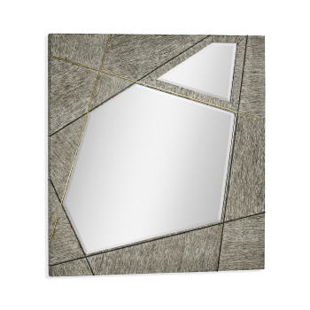 Geometric Square Mirror