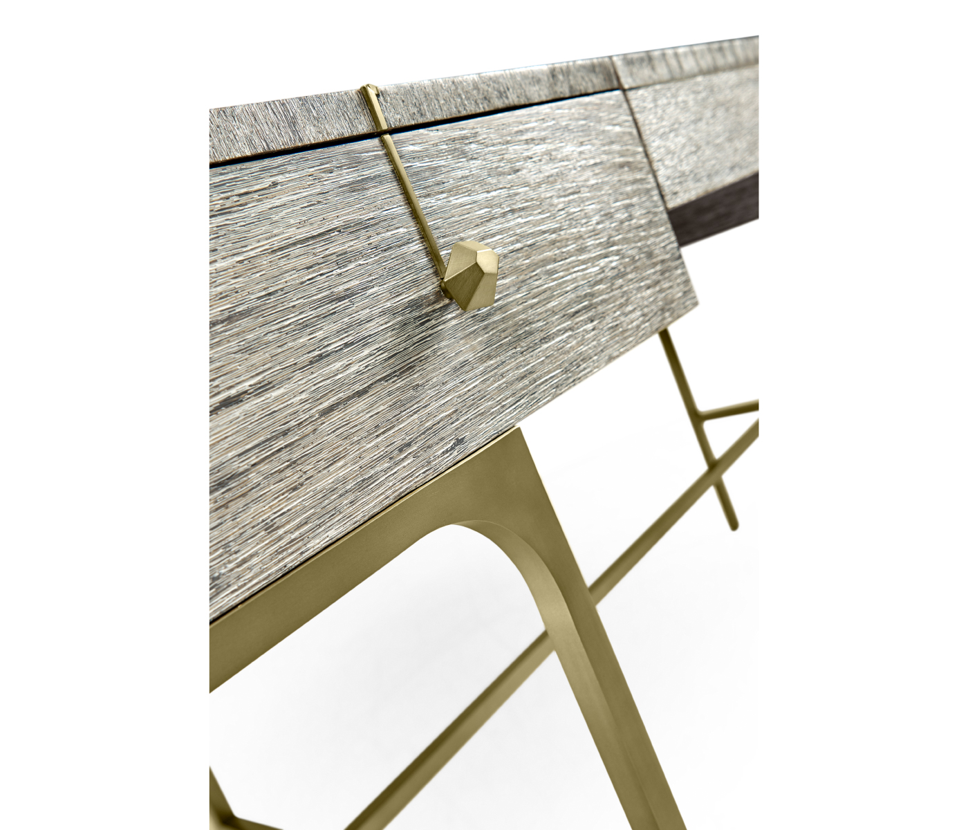 Geometric Light French Oak Vanity