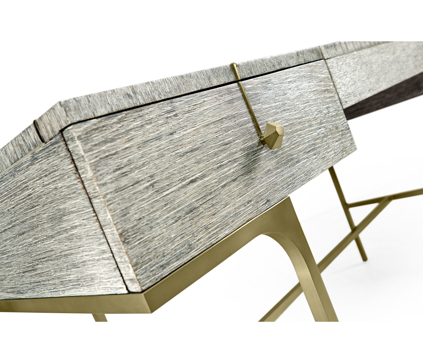 Geometric Light French Oak Vanity