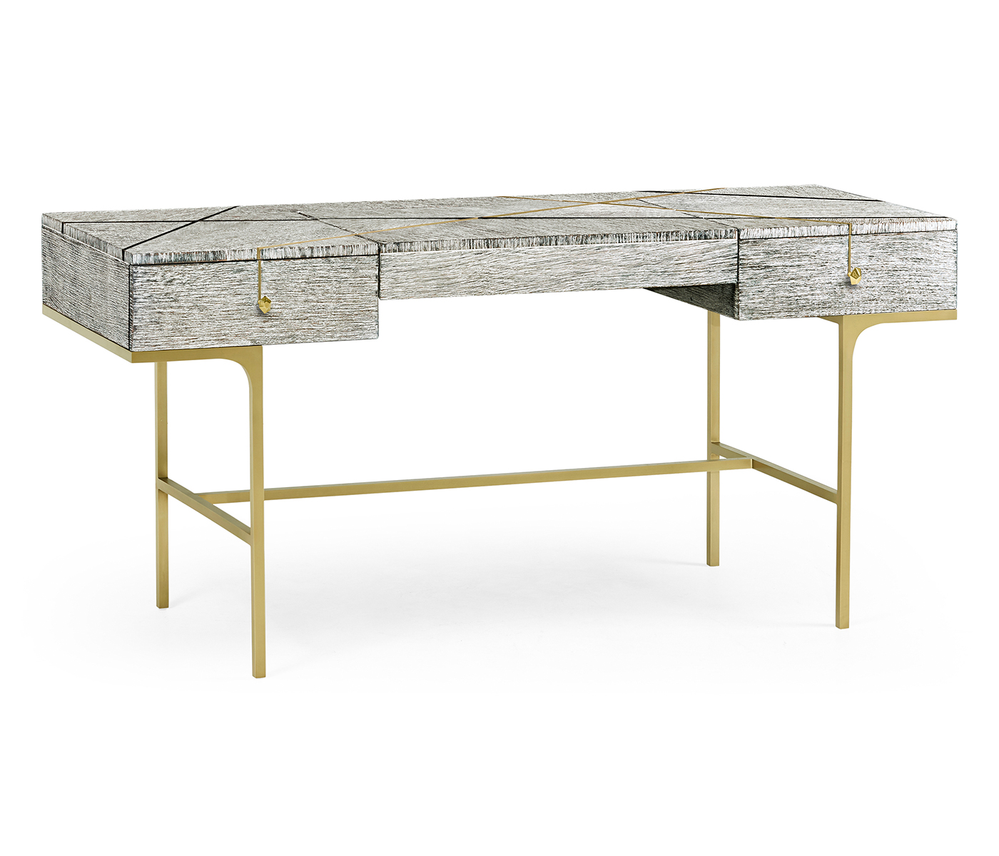 Geometric Light French Oak Vanity