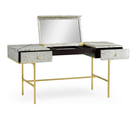 Geometric Light French Oak Vanity