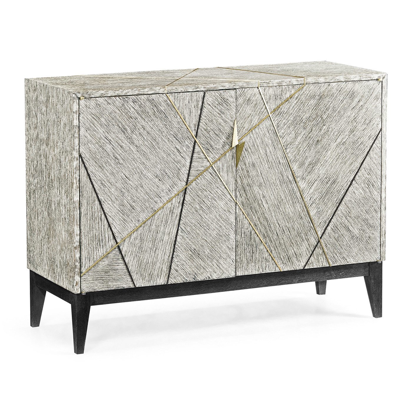 Geometric Accent Cabinet