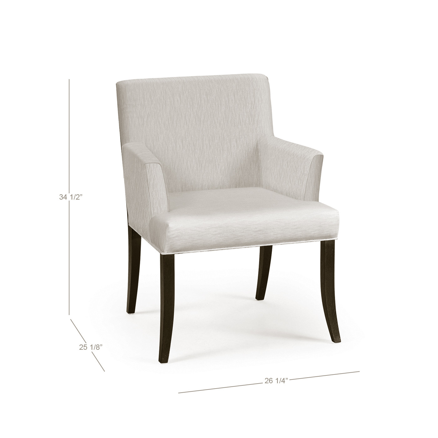 Geometric Dining Arm Chair