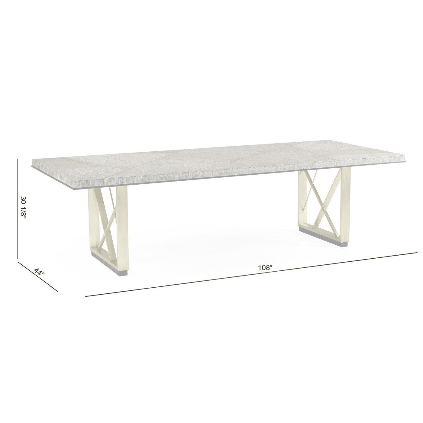 Geometric Dining Table 108