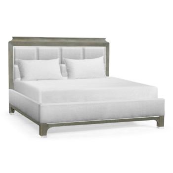 Pewter Oak Cali King Bed