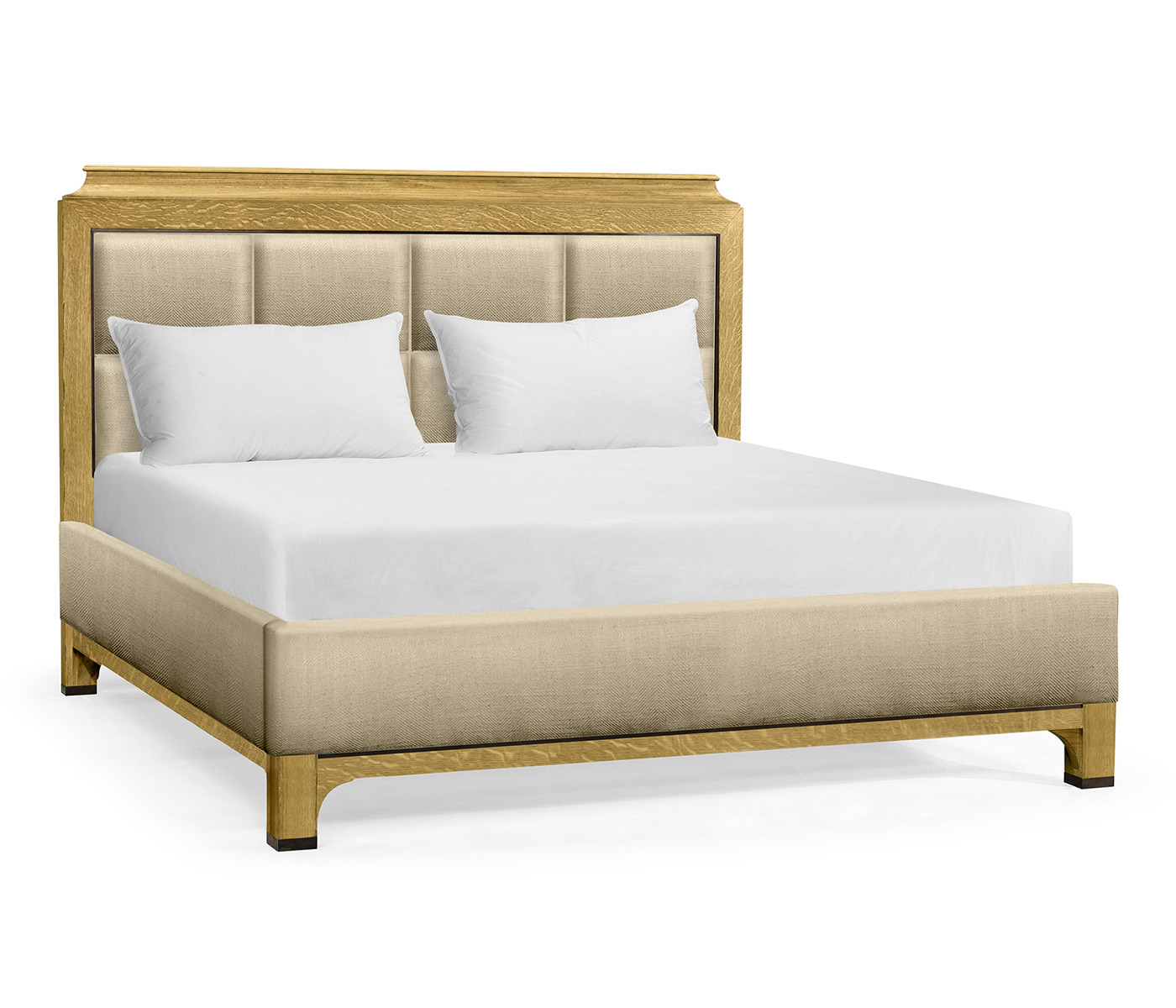 Natural Oak UK King Bed
