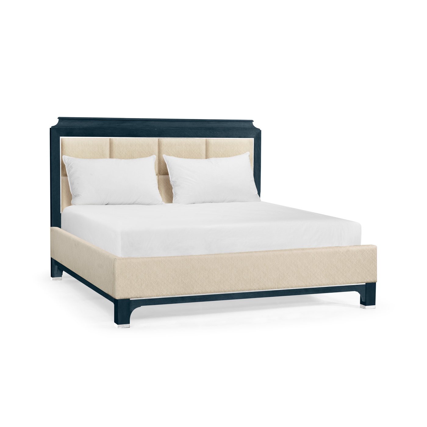 Antique Blue Oak US King Bed