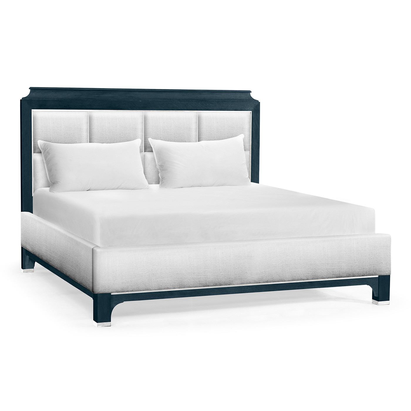 Antique Blue Oak US King Bed