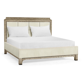 Grey Oak US King Bed