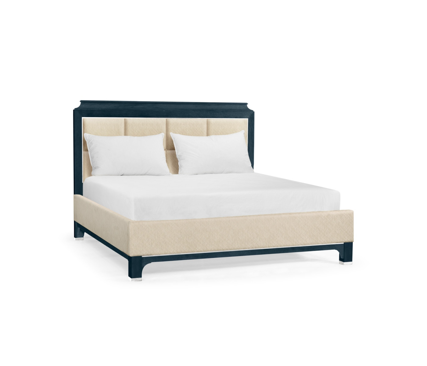 Antique Blue Oak US Queen Bed