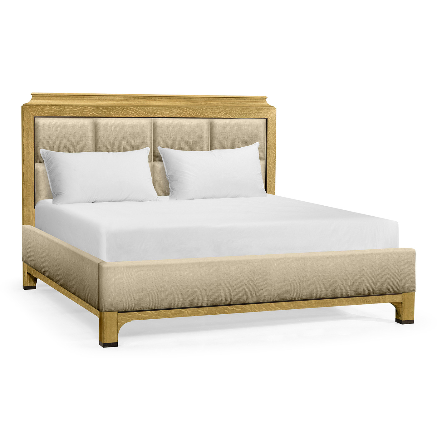 Natural Oak US Queen Bed