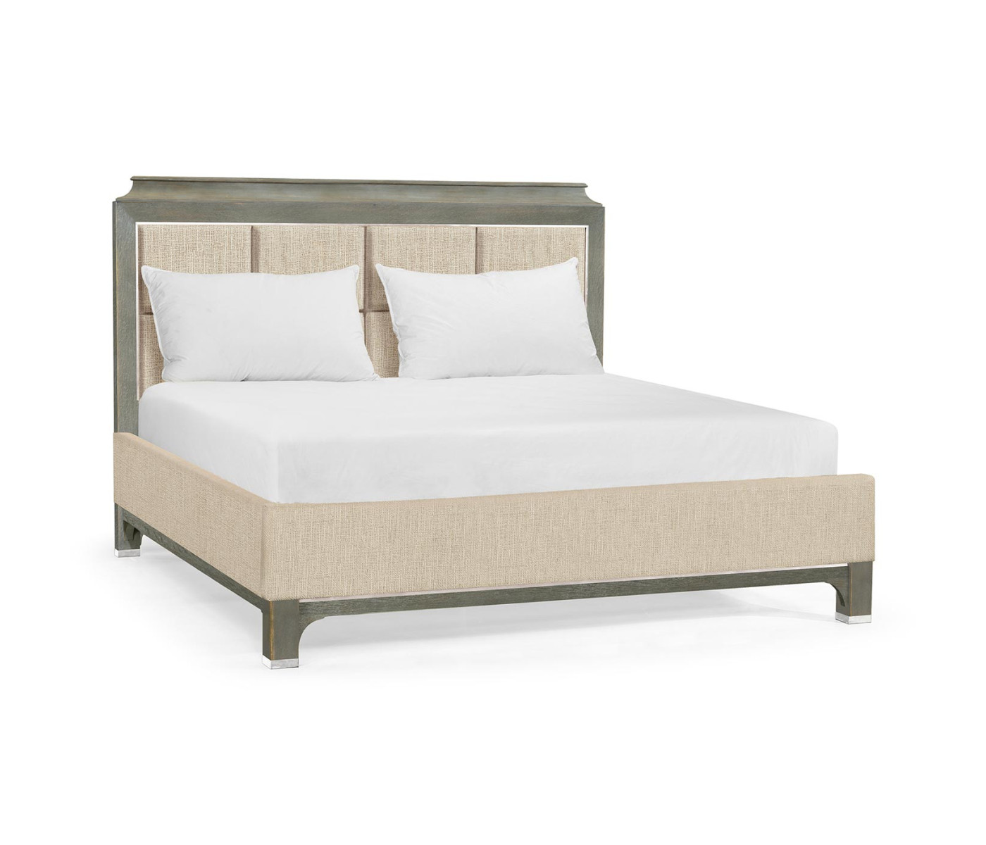 Pewter Oak US Queen Bed