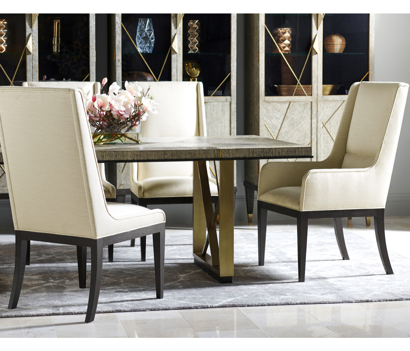 Belgravia Channel Back Arm Chair