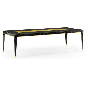 Fusion Rectangular Macassar Dining Table 108