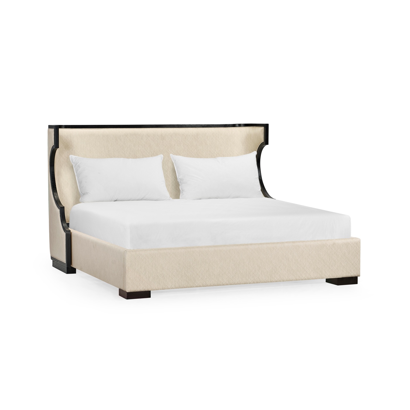 Fusion Rounded Oak Cali King Bed