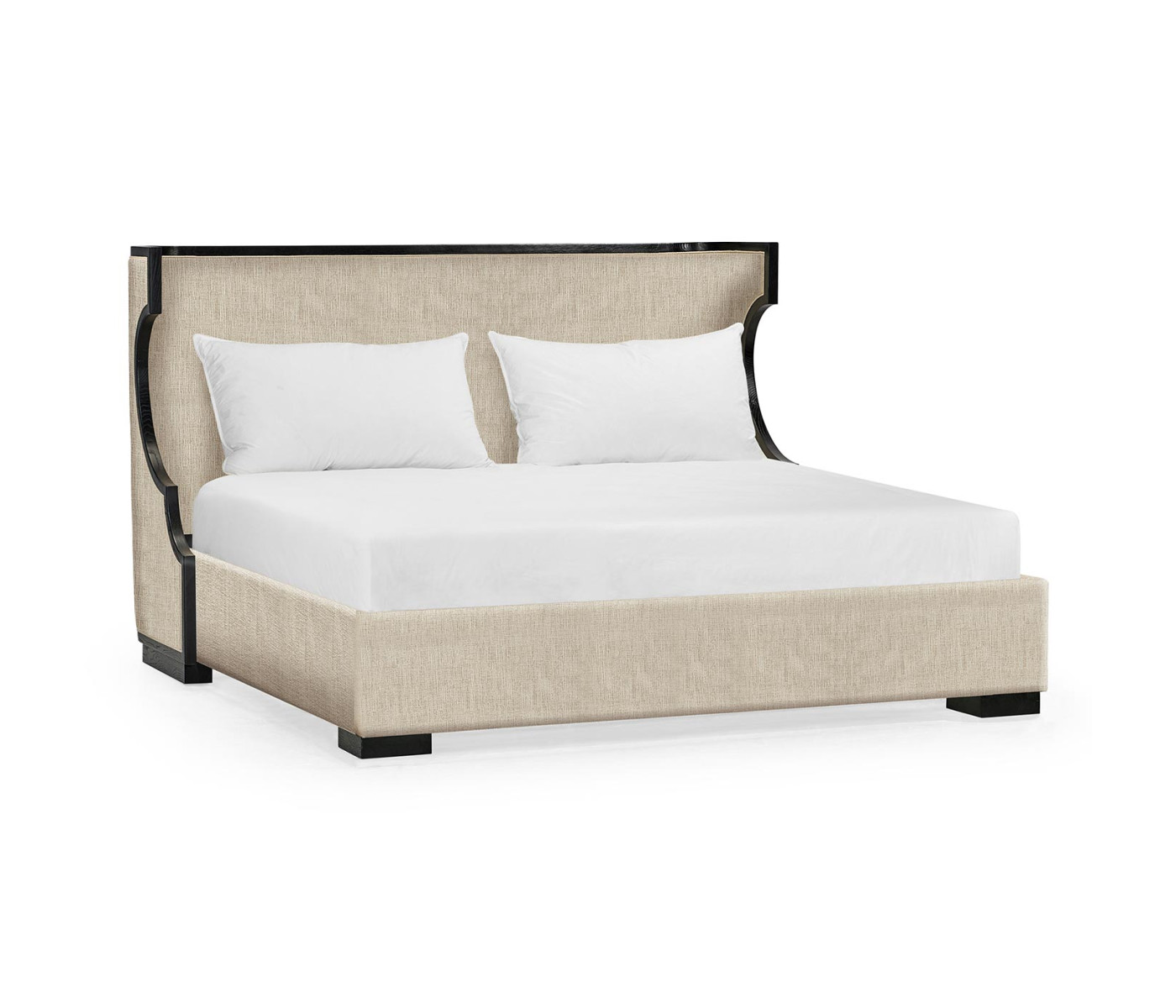 Fusion Rounded Oak UK King Bed