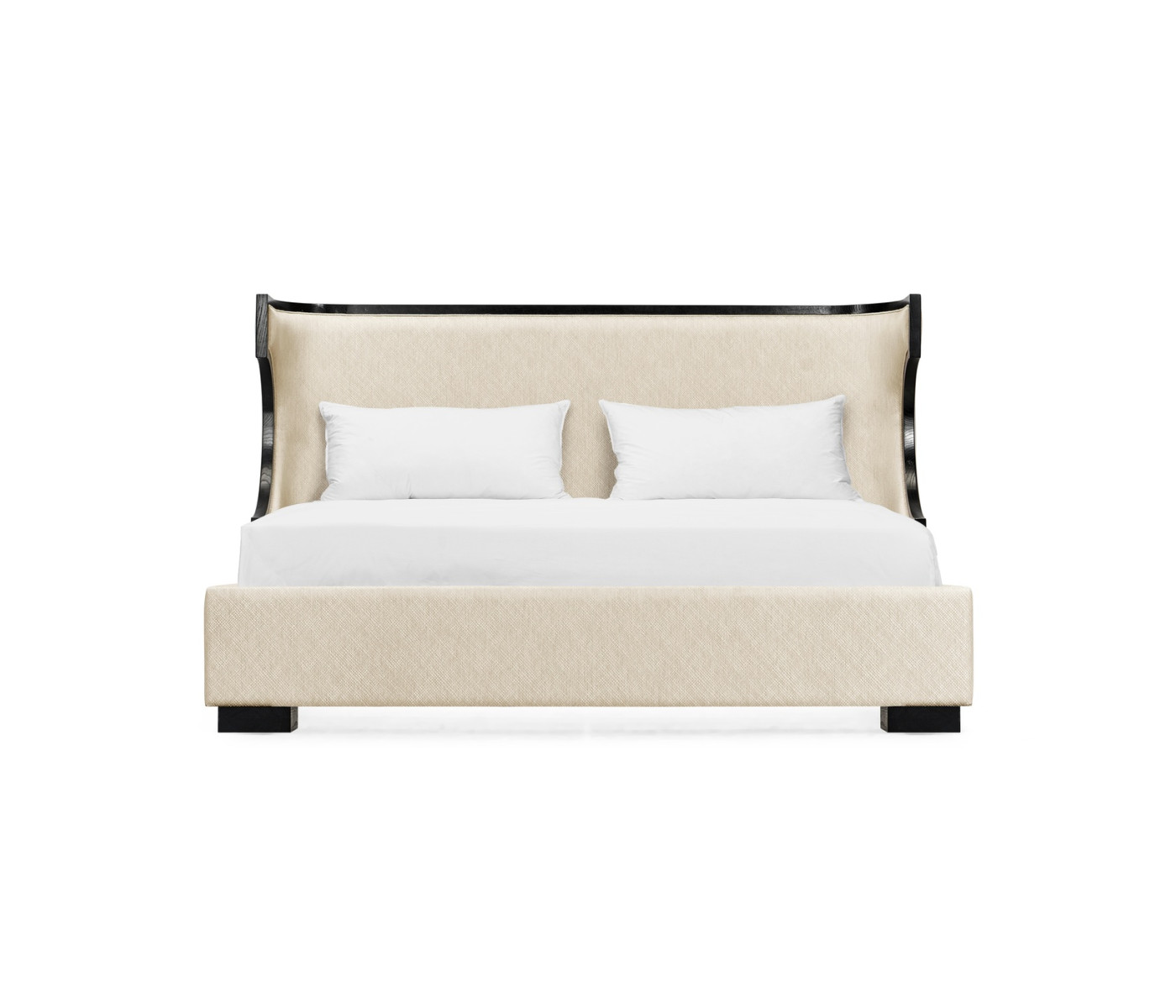 Fusion Rounded Oak US King Bed