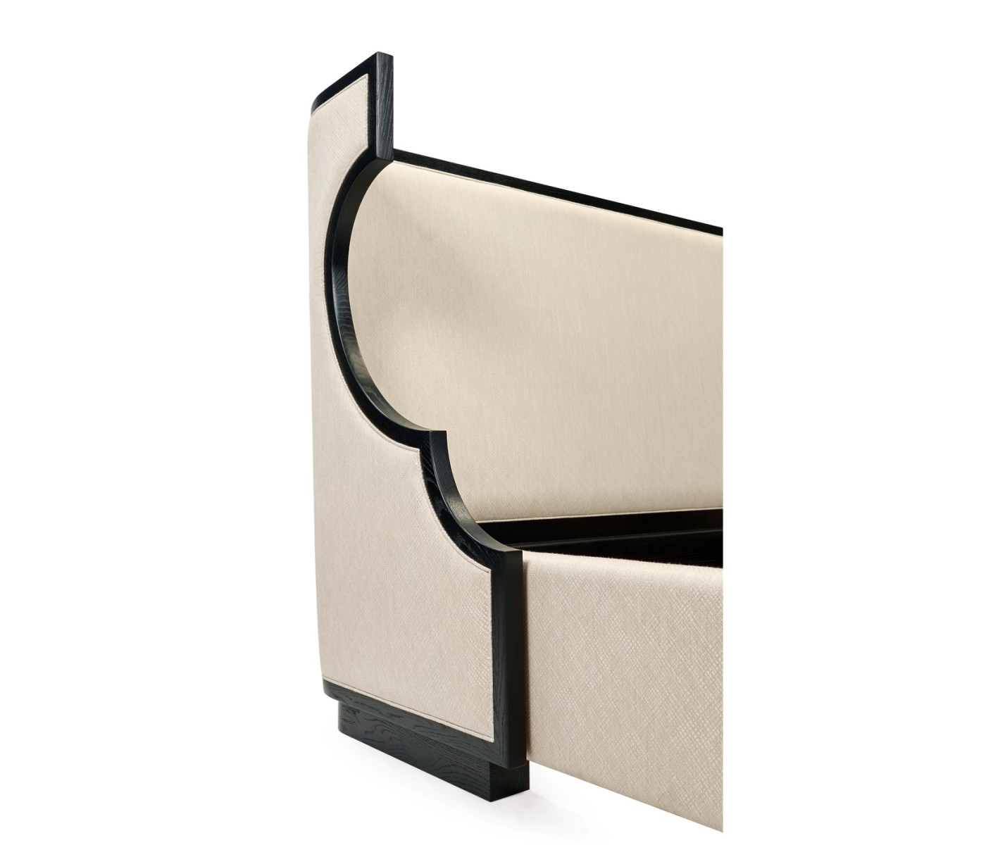 Fusion Rounded Oak US King Bed