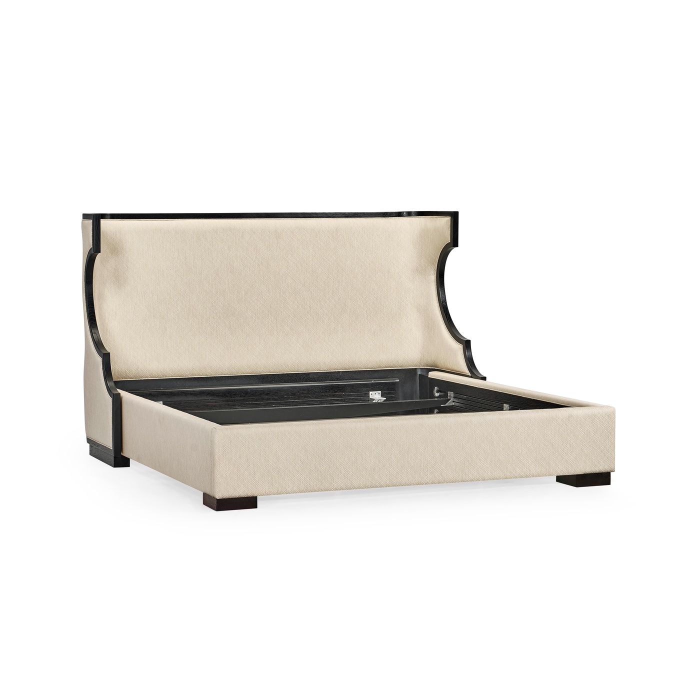 Fusion Rounded Oak US King Bed