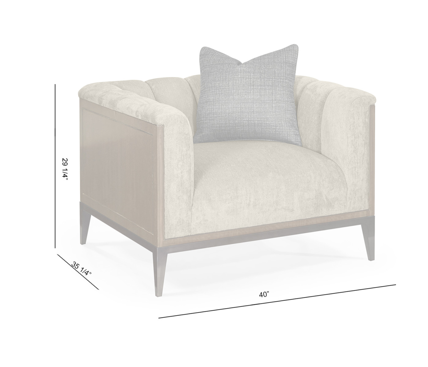 Gatsby Square Lounge Chair