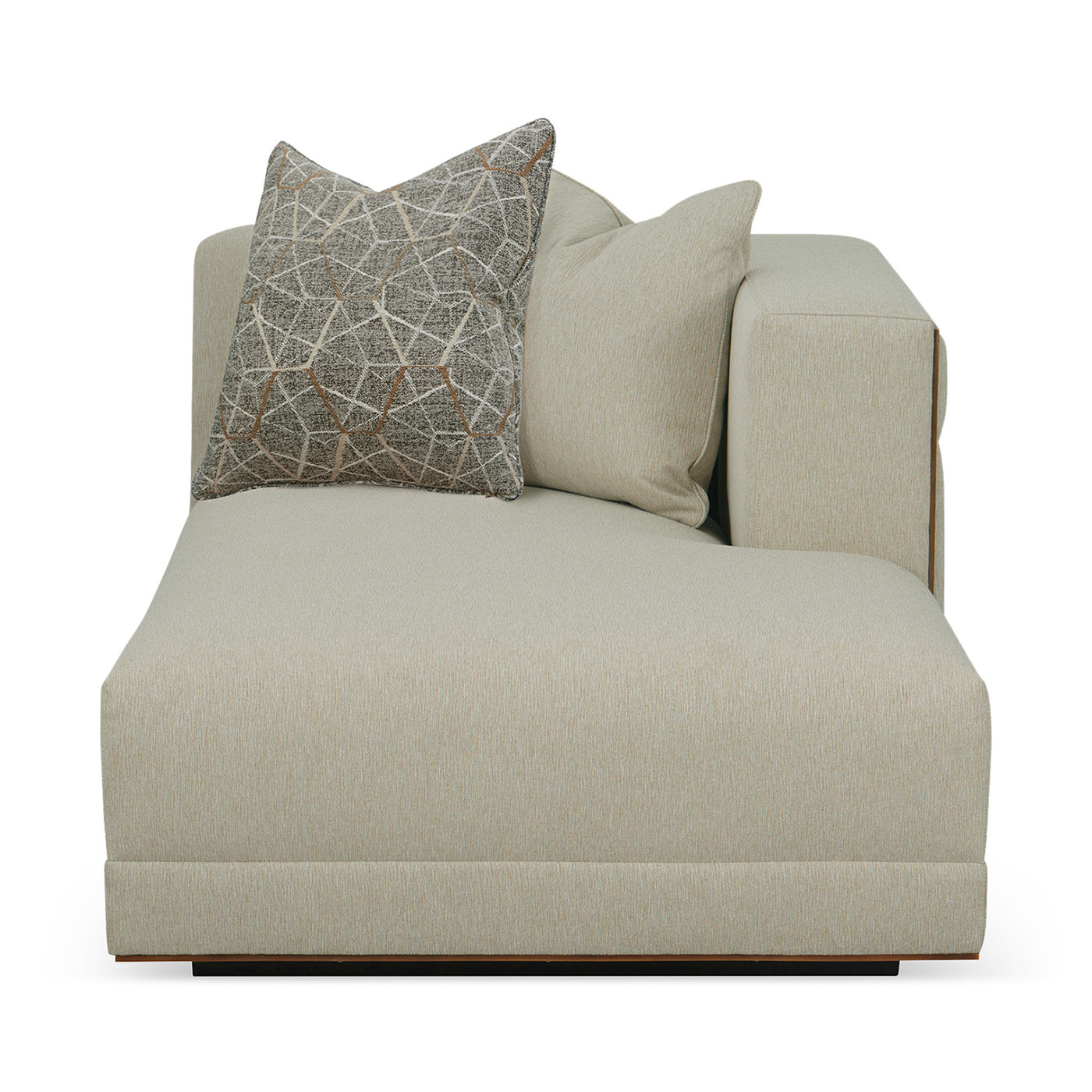 Geometric RT Arm Chaise Lounge