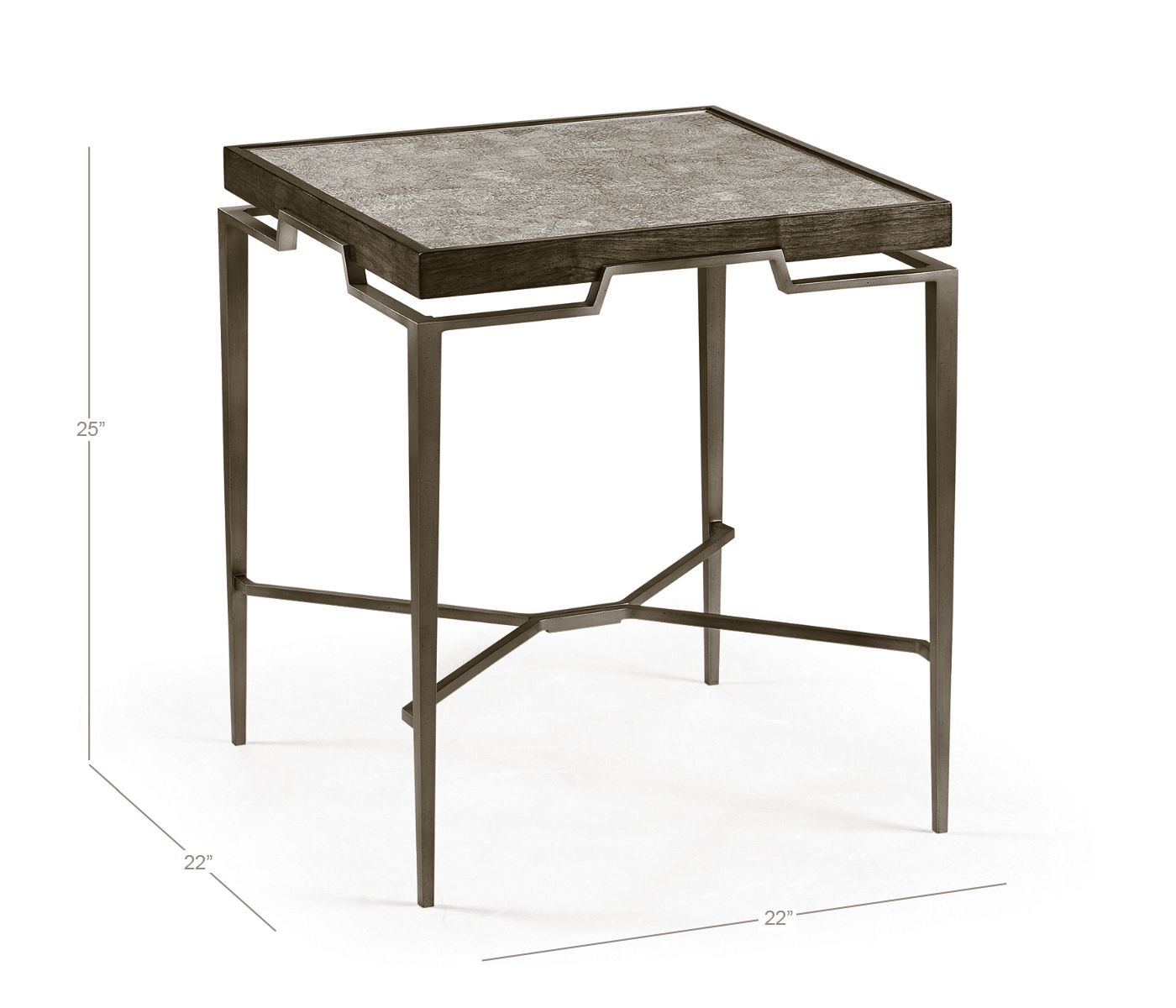 Toulouse Eggshell End Table