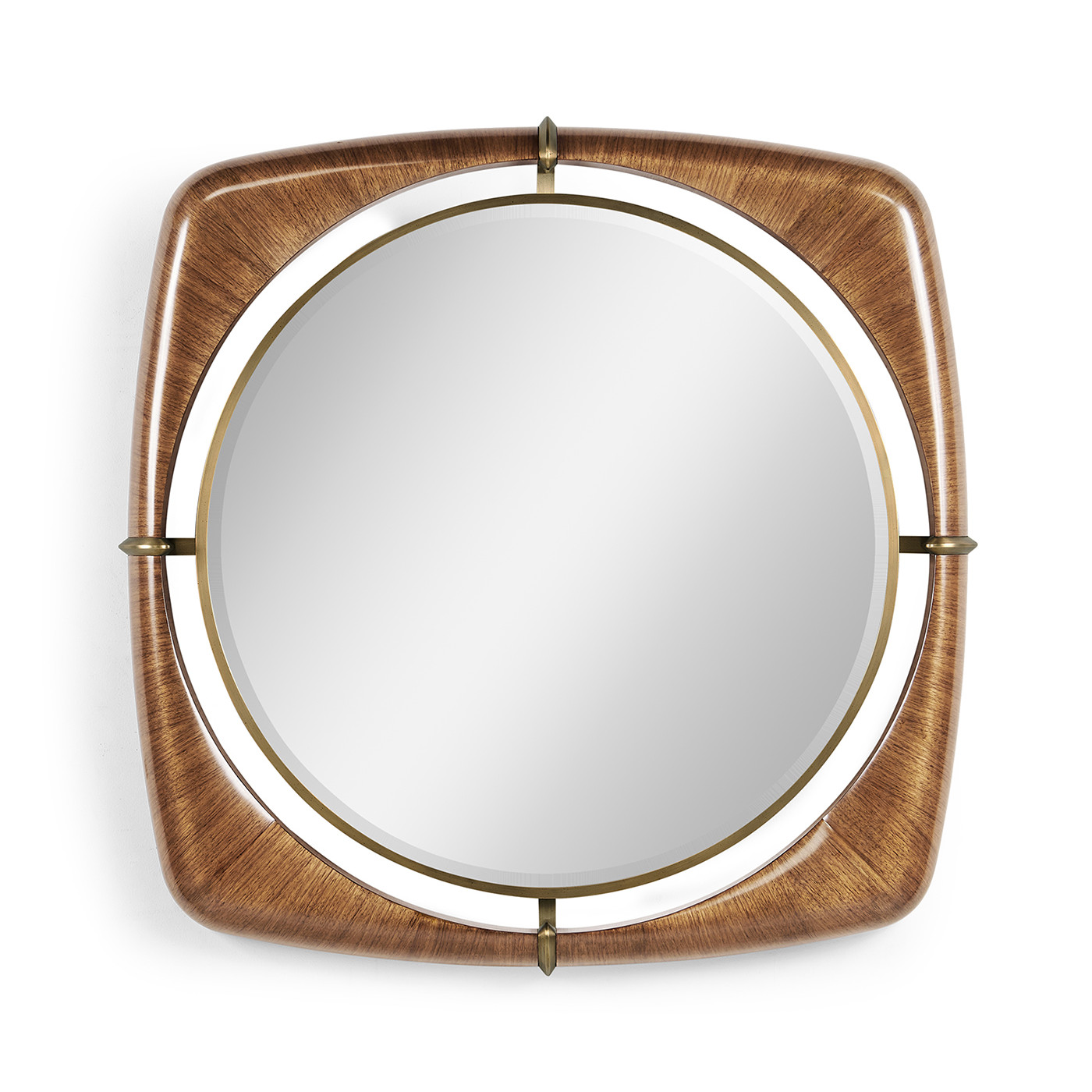 Toulouse Walnut Mirror 42