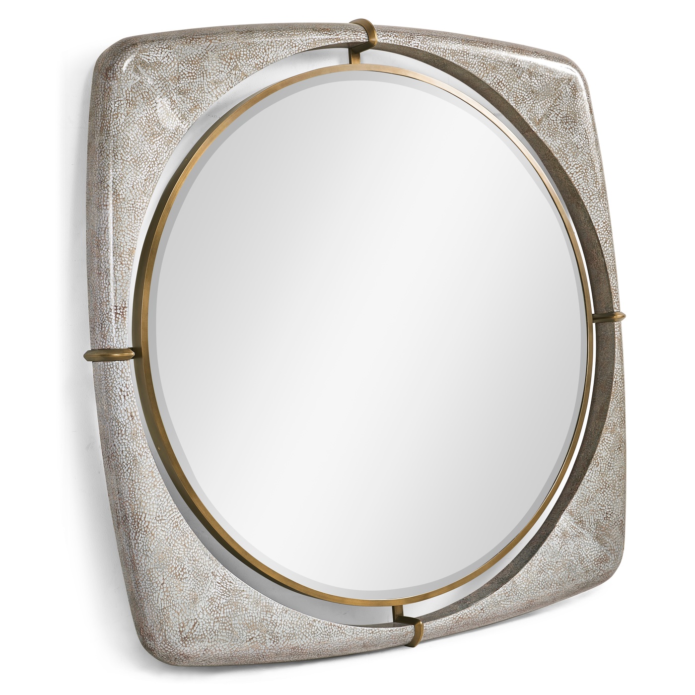 Toulouse Eggshell Mirror 52
