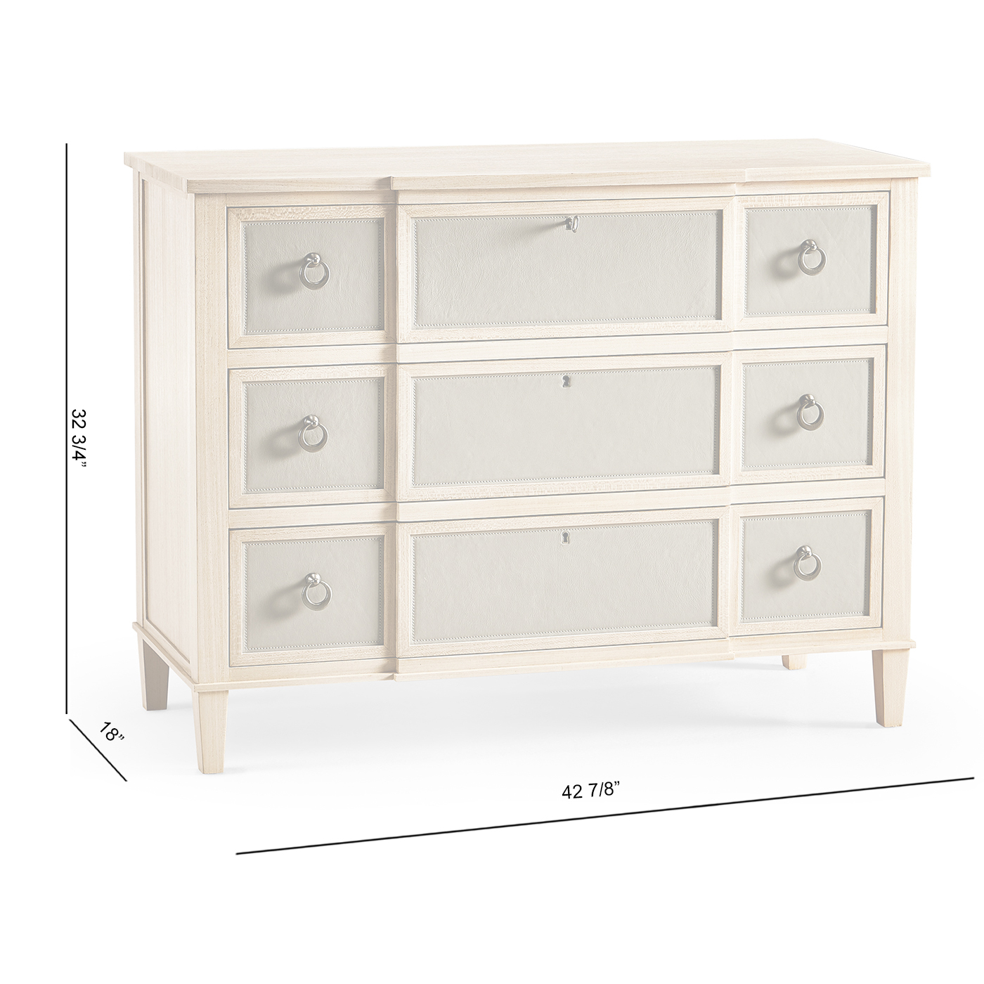 Neap Leather Front Chest