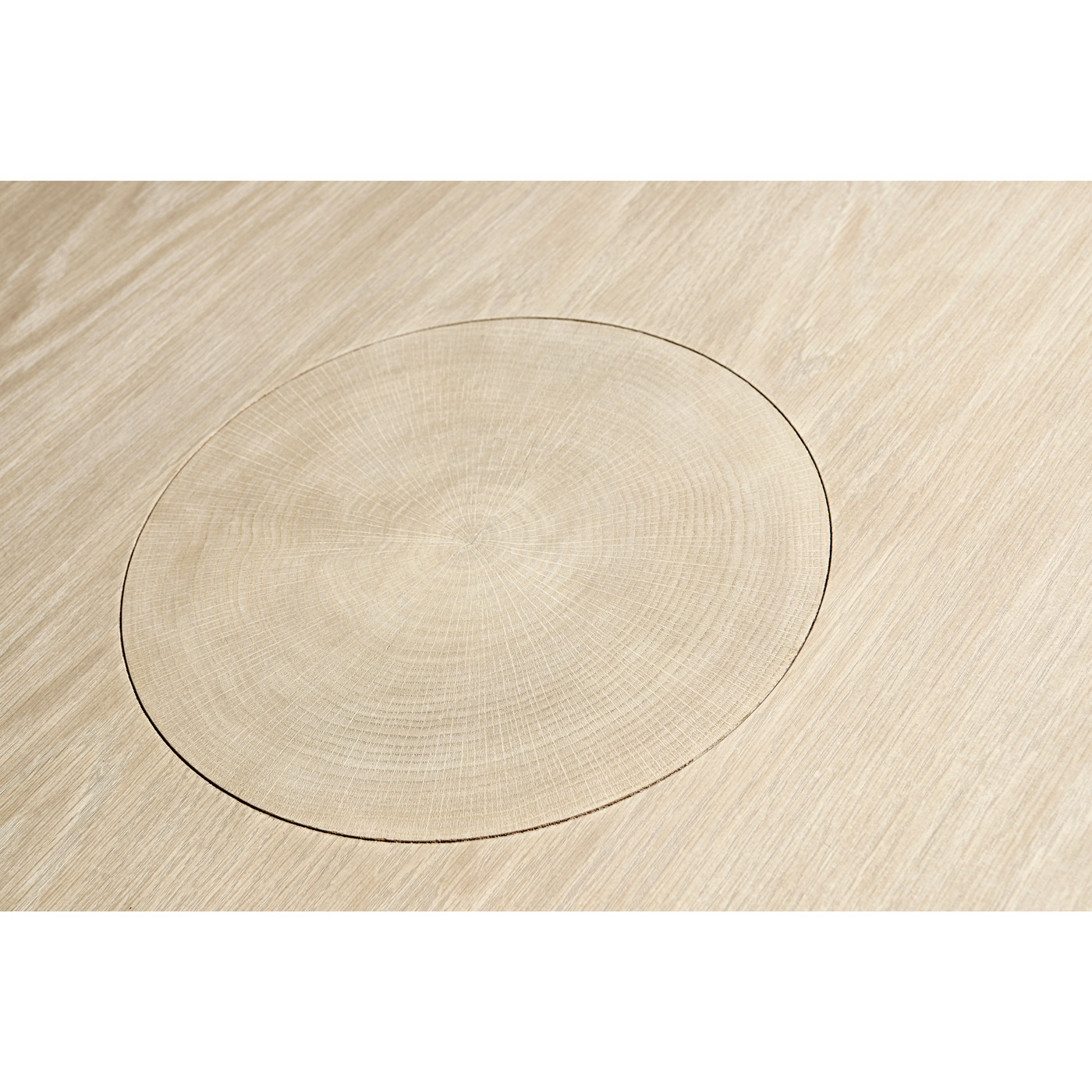 Seamount Oak Pedestal Table 44