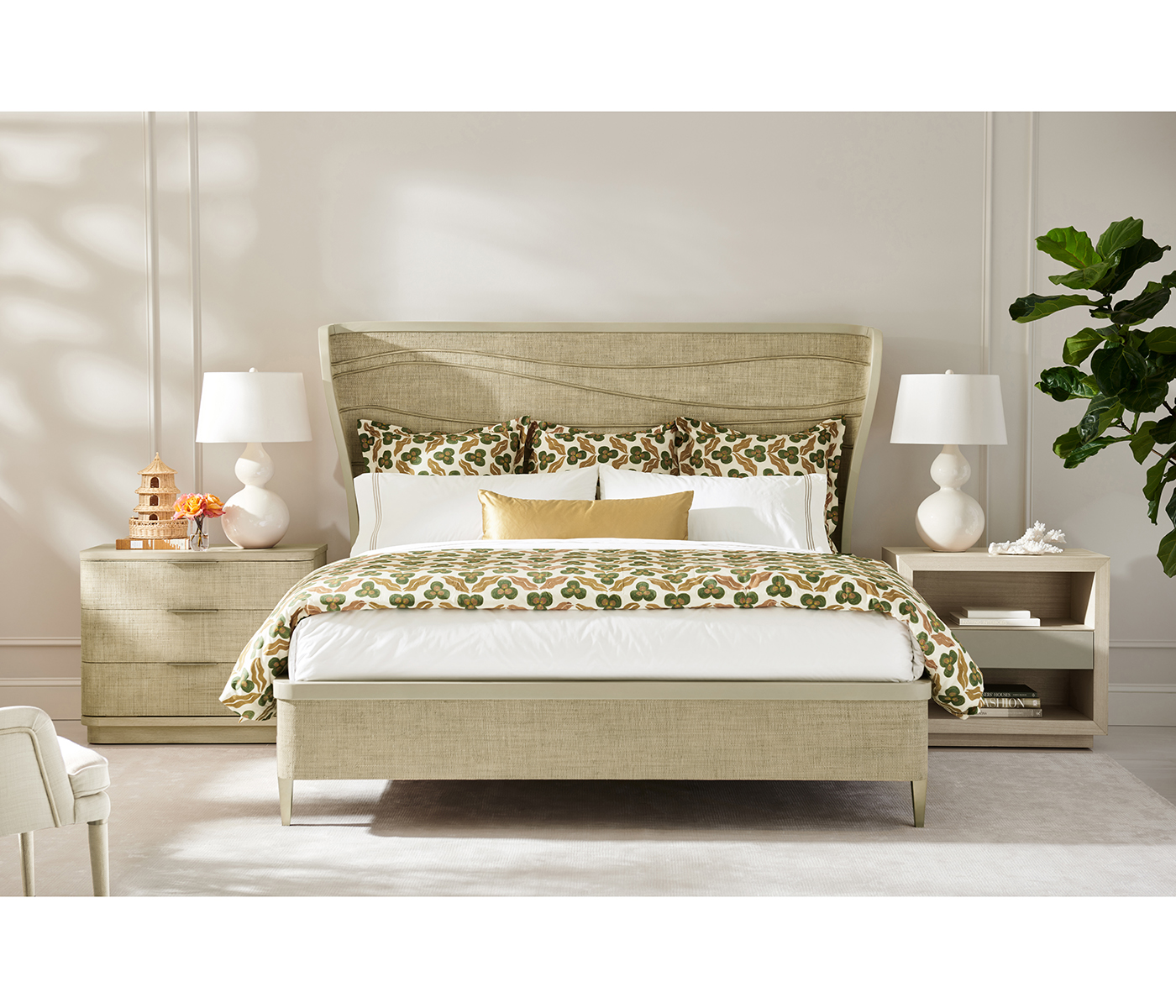 Seiche Woven Wing Wave Bed California King