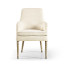 Shoal Linen & Grasscloth Host Chair