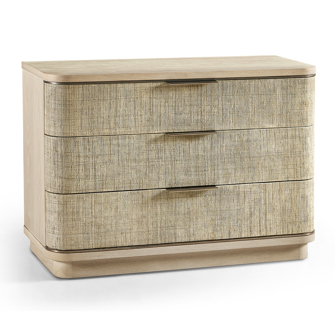 Seiche Large Grasscloth Nightstand