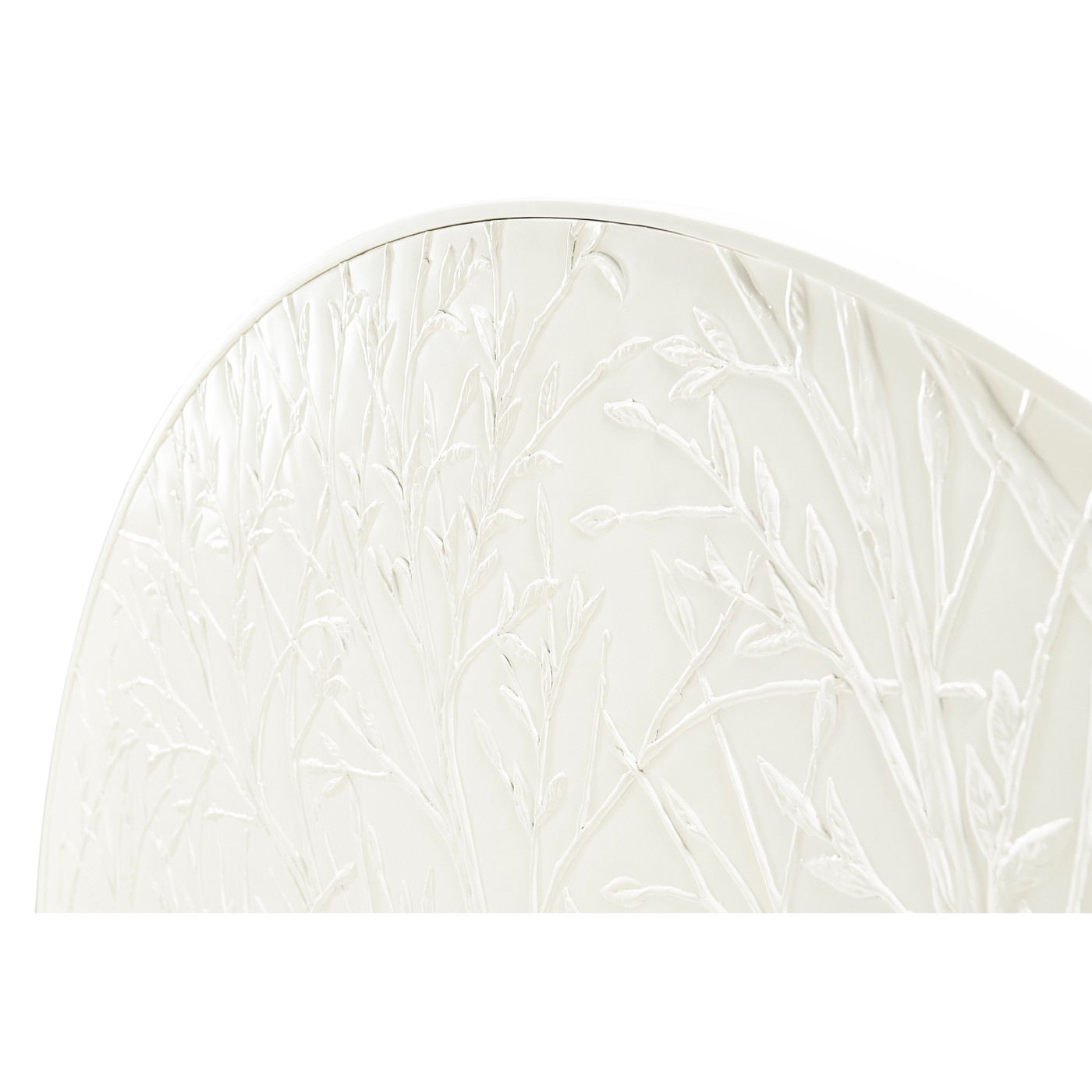 Bas Relief Half Round Panel Bed