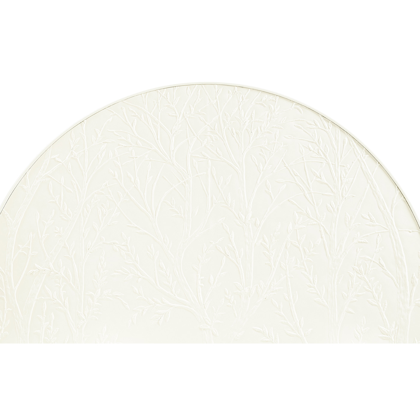 Bas Relief Half Round Panel Bed