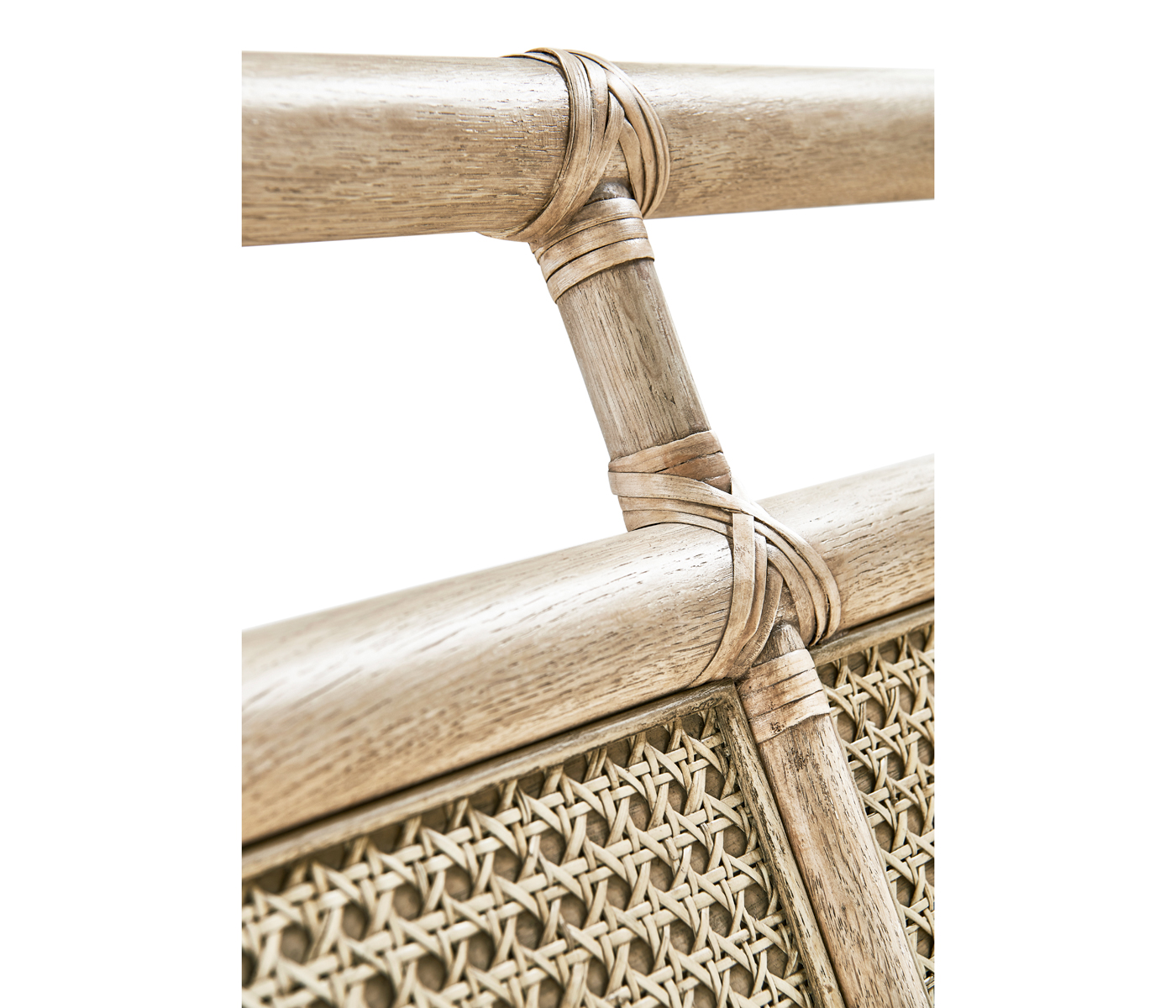 Tropical Tracery Chippendale Bamboo Bed