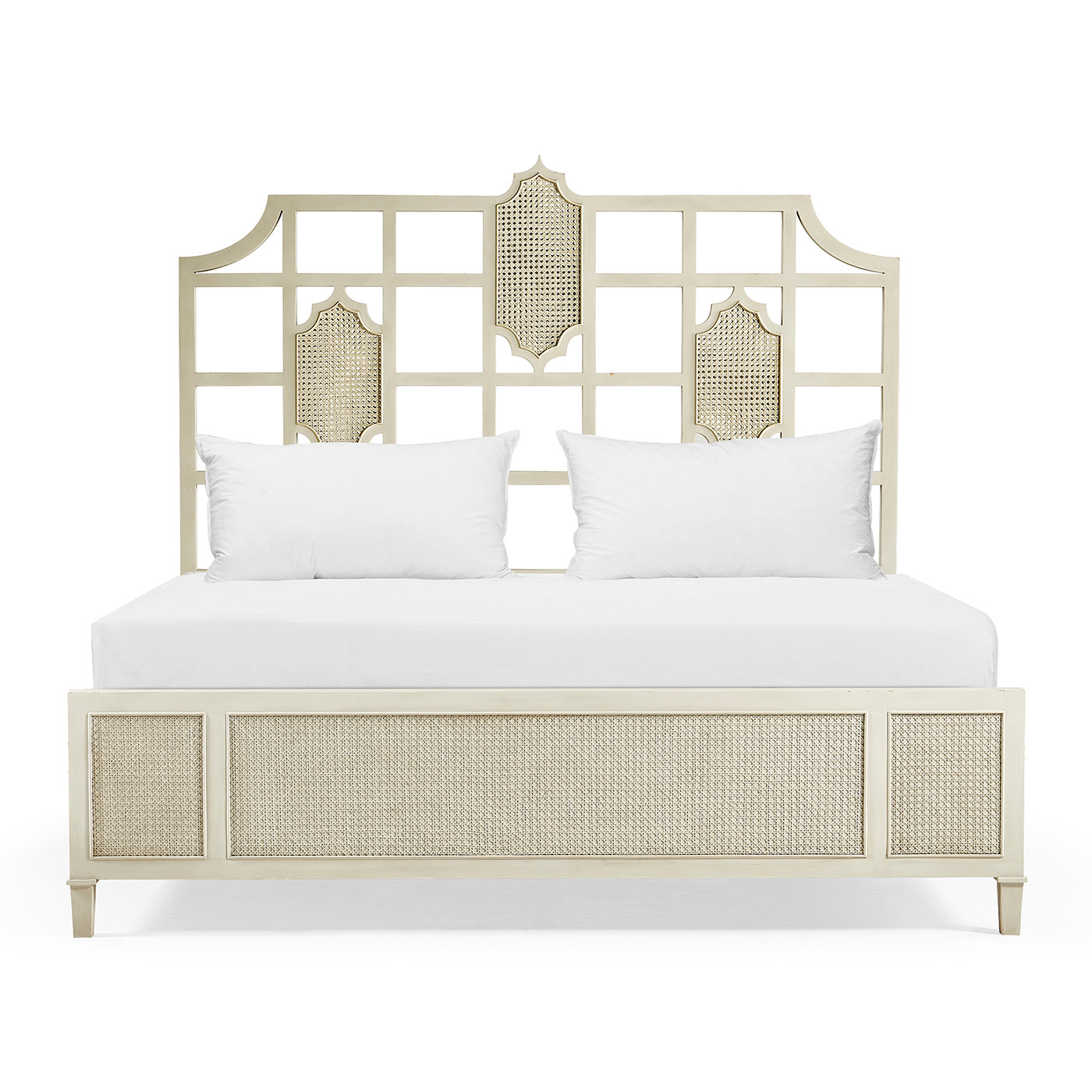 Aperture Caned Trellis Bed