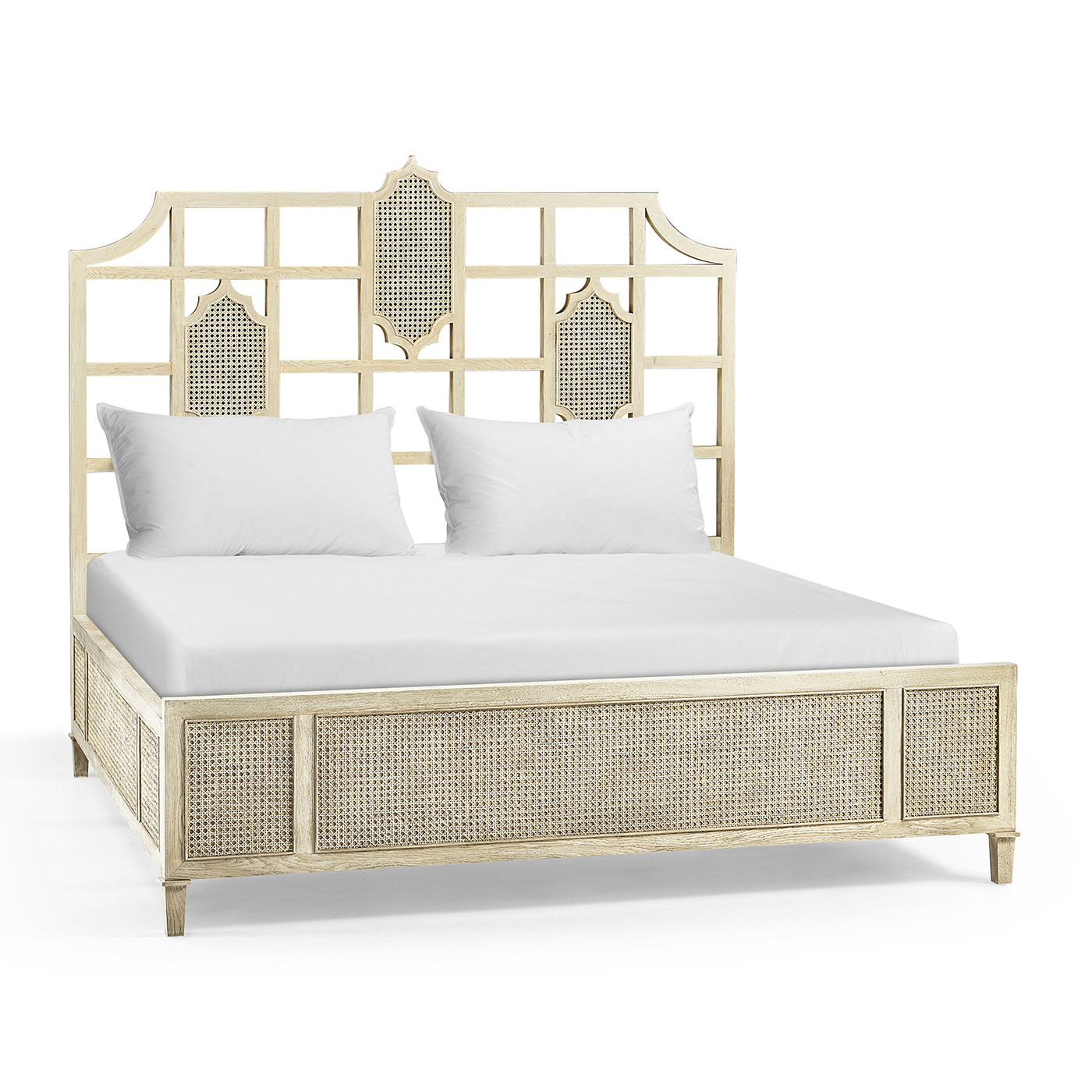 Aperture Caned Trellis Bed