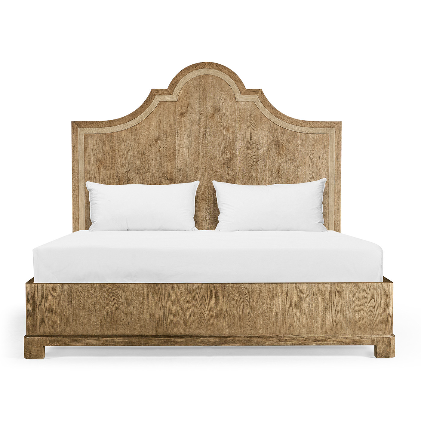 Pastoral Painted Panel Bed