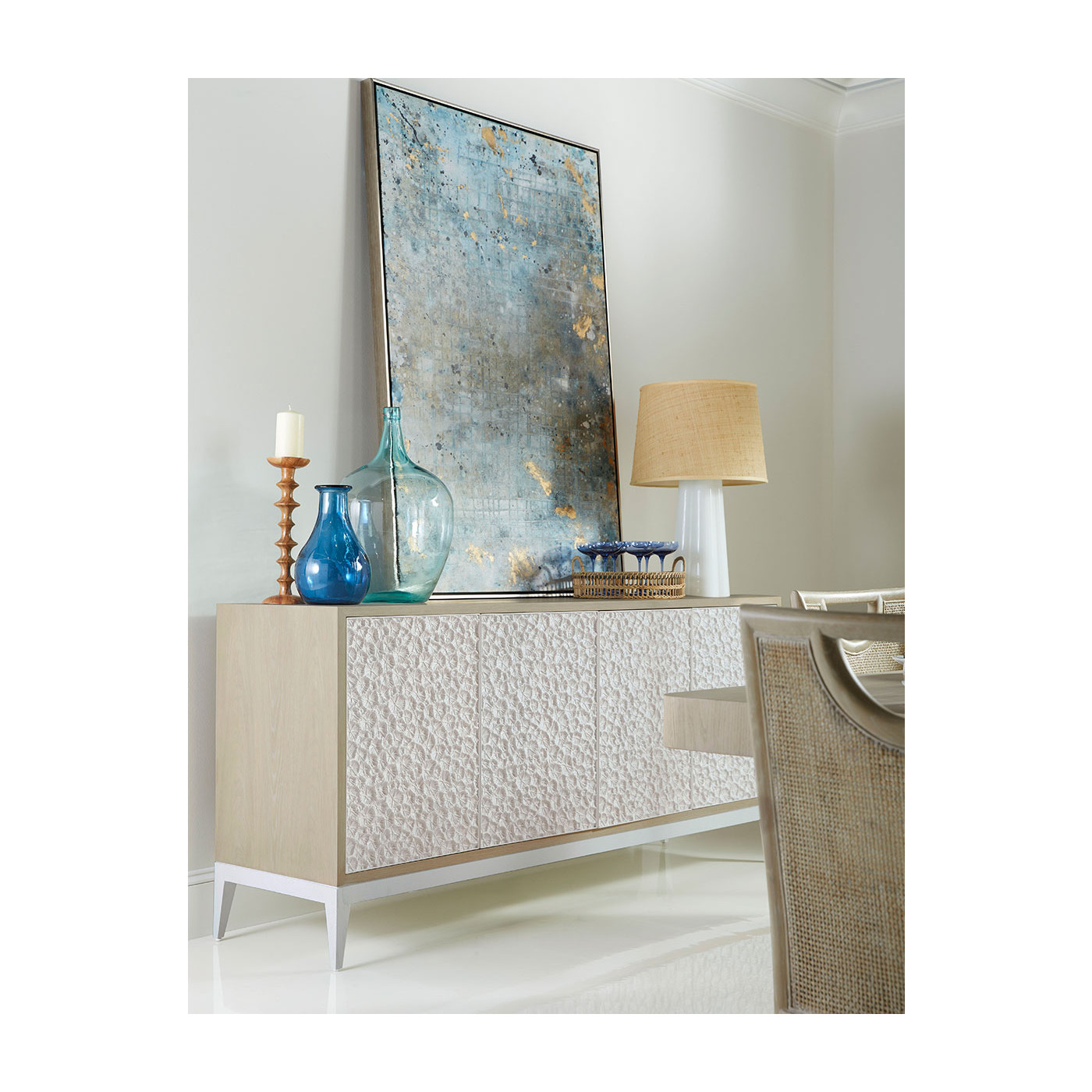 Pelagic Sculpted Credenza