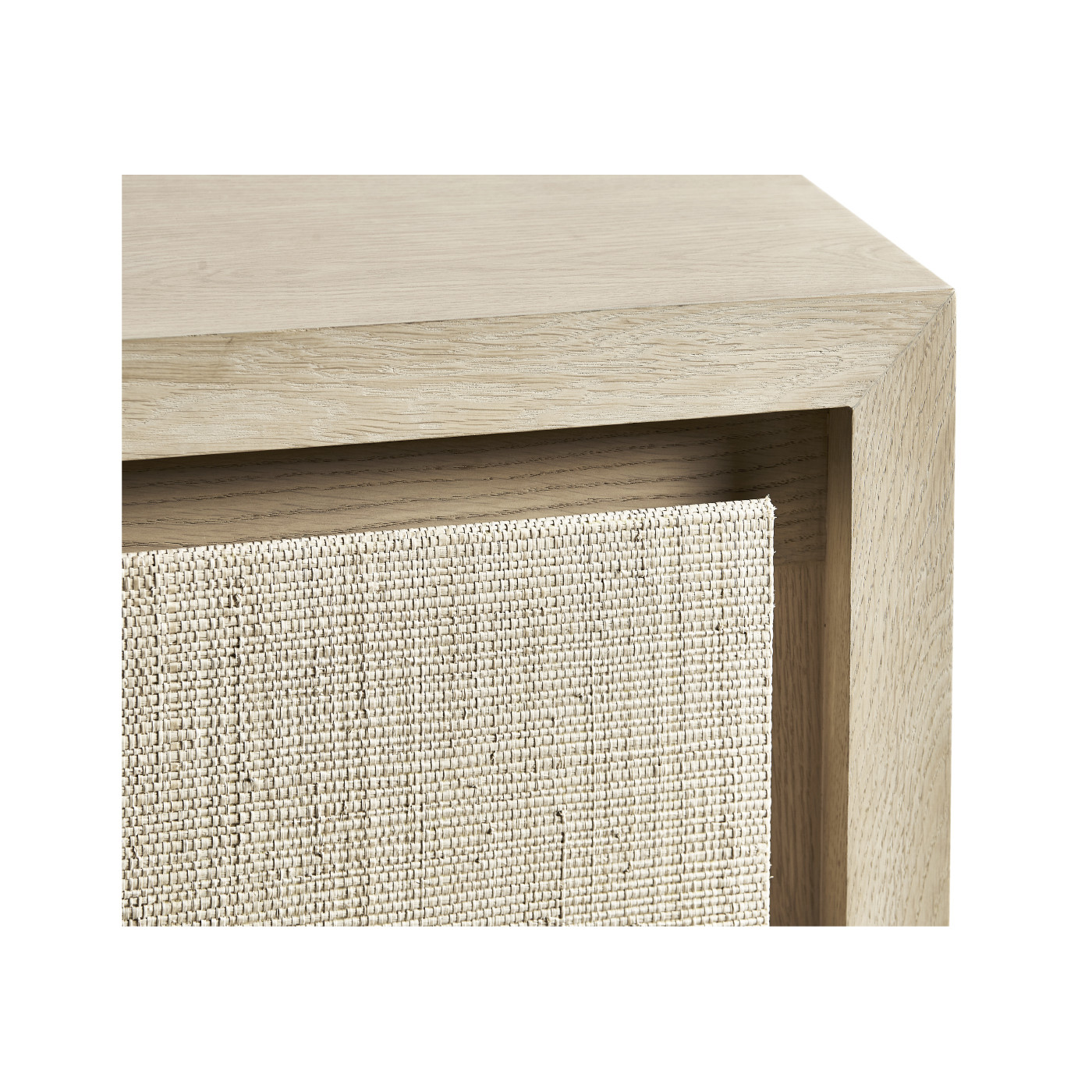 Watercolor Woven Front Console