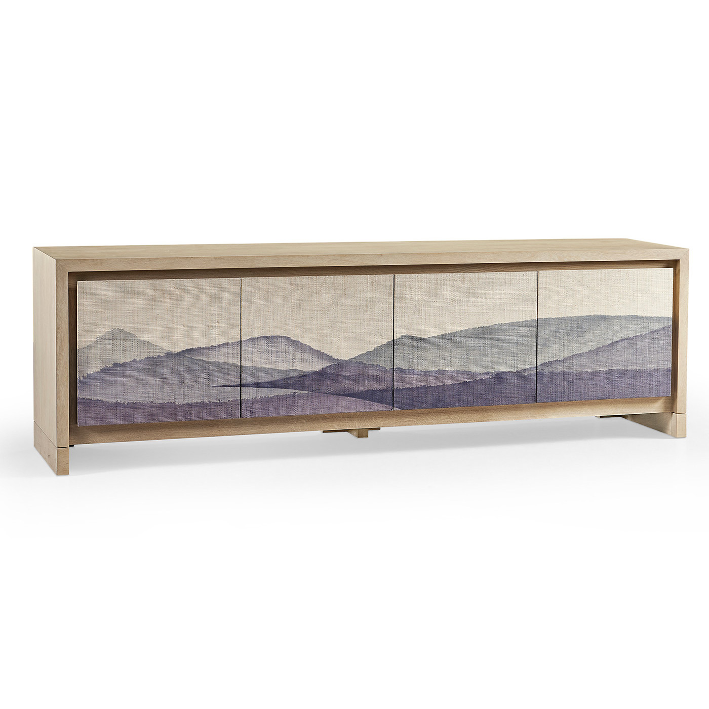 Watercolor Woven Front Console