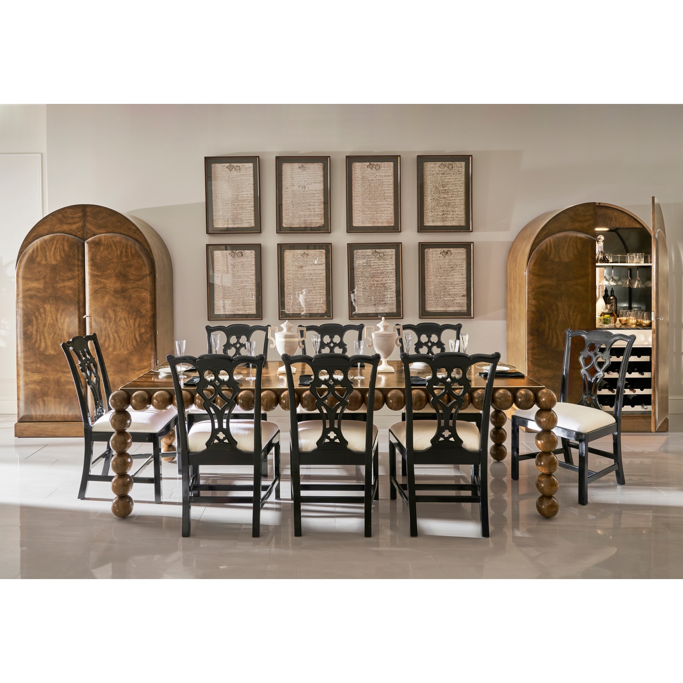 Orb Rectangular Dining Table 103