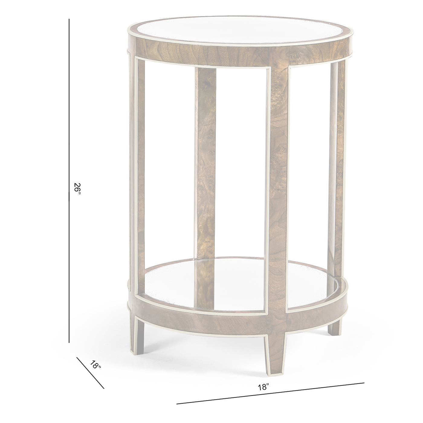 Jacques Round End Table