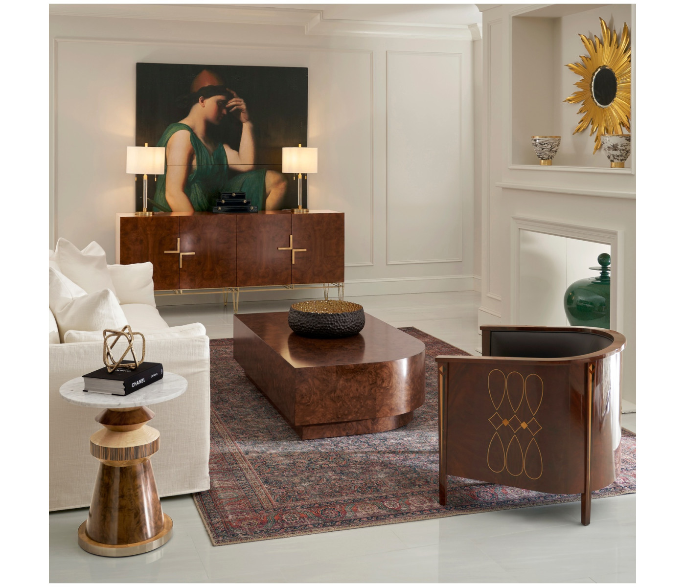 Jacques Radius Cocktail Table