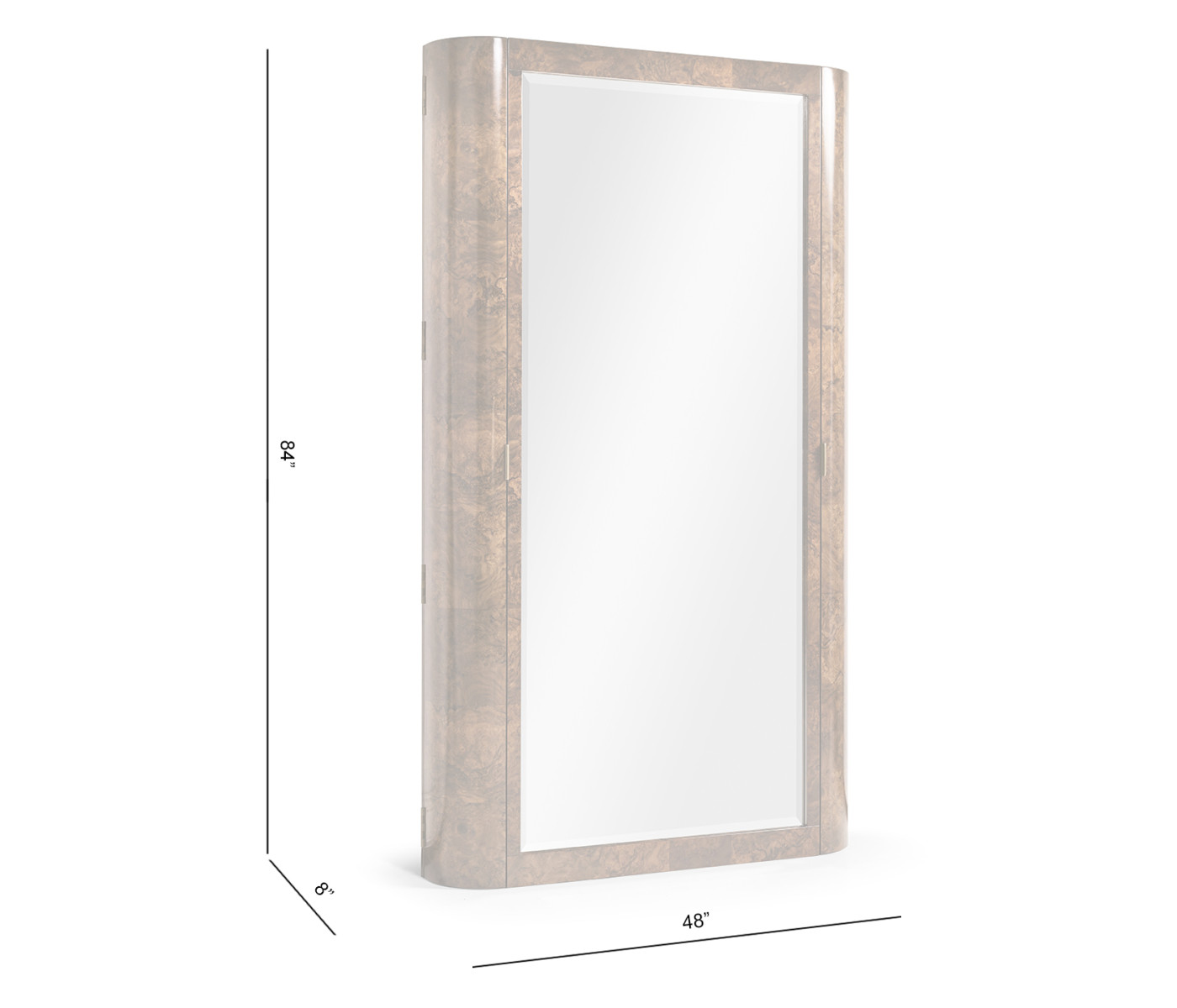 Jacques Leaning Mirror